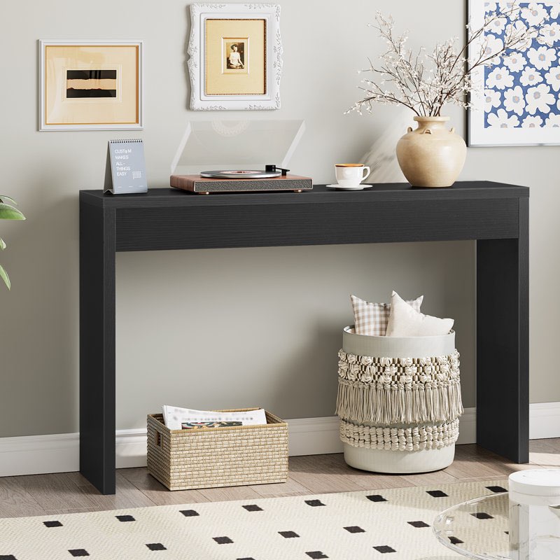 Nooriyah 47.2" Narrow Console Table  Hallway Foyer Table