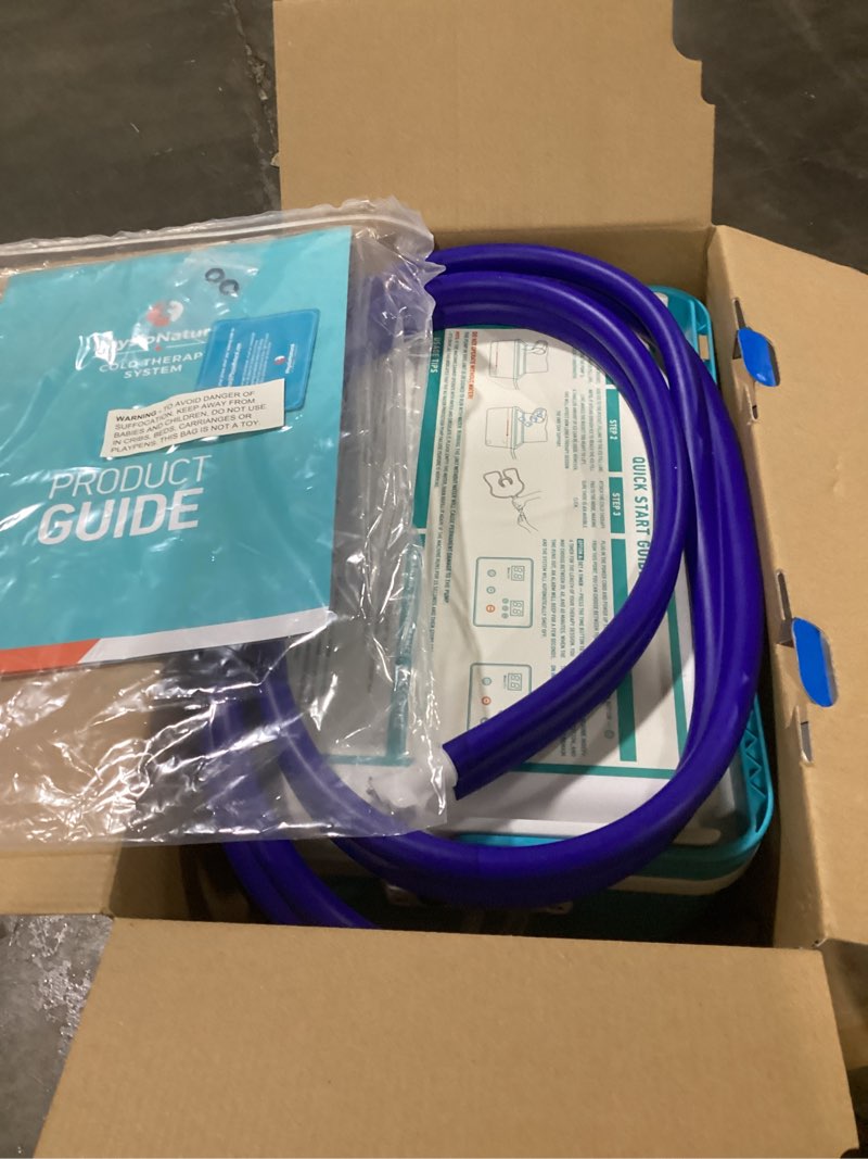 Condition photo showing Good Condition for physionatural cold therapy ice machine for knee surgery recovery – programmable continuous cryotherapy system with adjustable knee pad for post-op swelling, sprains & injuries