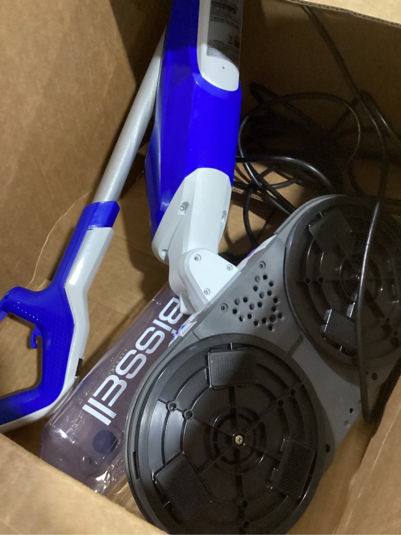 Condition photo showing As Is for Bissell® SpinWave Hard Floor Expert Corded Spin Mop Cleaner with Washable mop Pads for Sealed Hard Floors, 20393 SpinWave, 20393