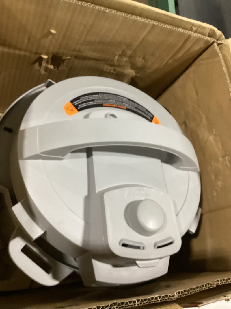Condition photo showing Good Condition for Instant Pot, 8-Quart Whisper Quiet 9-in-1 Electric Pressure Cooker, Slow Rice Cooker, Steamer, Sauté, Yogurt Maker, Warmer & Sterilizer, App With Over 800 Recipes, Stainless Steel, Duo Plus 8 Quarts