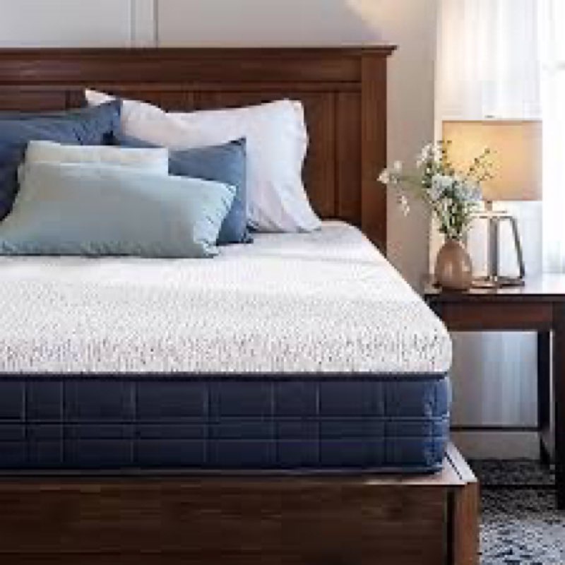 Subrtex Memory Foam Mattress Topper King, 4 Inch Bed Toppers for Pressure Relieving, Soft Mattress P