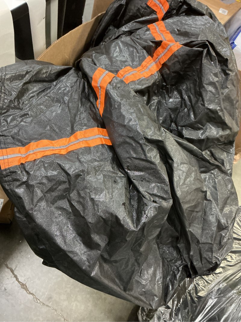 Condition photo showing As Is for full car covers for sedan, car cover waterproof all weather windproof dustproof uv protection scratch resistant indoor outdoor univers b2-fit sedan-length ( 185-191 inch )