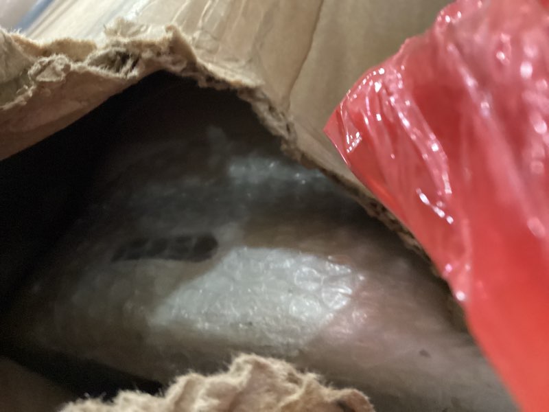 Condition photo showing New/Like New for Flame King YSN100b 100-Pound Steel Propane Tank Cylinder with POL Valve and Collar, White