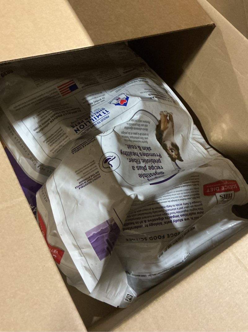 Condition photo showing As Is for hill's science diet sensitive stomach & skin, adult 1-6, stomach & skin sensitivity support, dry dog food, chicken recipe, 30 lb bag chicken 30 pound (pack of 1)