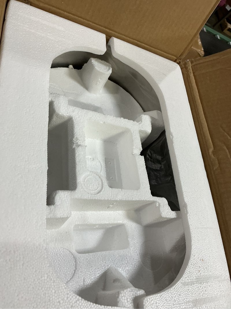 Condition photo showing Good Condition for BestOffice | 13 Gallon Trash Can with Lid | Automatic Touchless Garbage Can | Odor Control | Modern Oval Design | Easy to Clean | Stainless Steel | Fits Any Kitchen, Bathroom, Office or Home Stainless Steel Stainless Steel