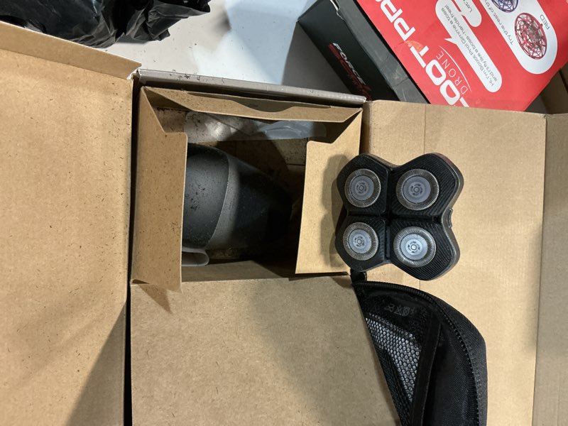 Condition photo showing As Is for philips norelco head shaver pro 7000 series - electric shaver for men and women, 360° flexing head & comfortcut blades for clean shave, gentle on skin, model hs7980/40