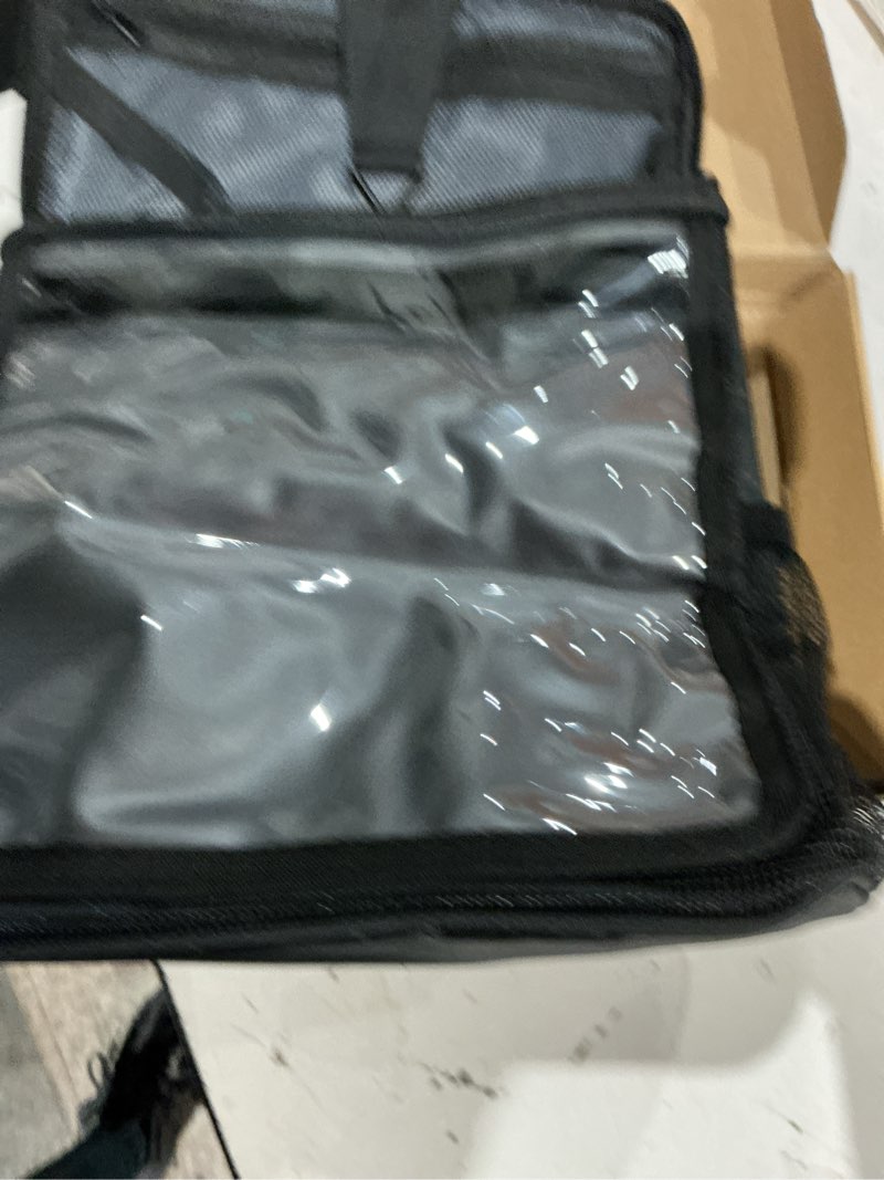 Condition photo showing Good Condition for hanging shower caddy portable, travel toiletry bag for men & women, large capacity with hook,dorm room essentials with waterproof phone compartment, for bathroom, picnic, gym, travel(black)