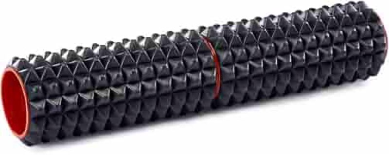 MERRITHEW Massage Point Two-in-One Foam Roller (Black), 24 inch / 61 cm