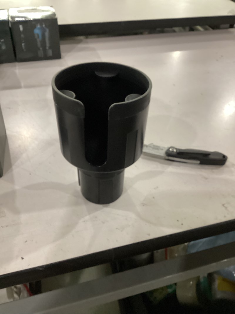 Condition photo showing Good Condition for tykor car cup holder expander, cup holder extender for car with adjustable base, fits yeti 24/36/46oz, hydroflask 32/40oz, large bottles in 3"-3.9" (16-40oz)