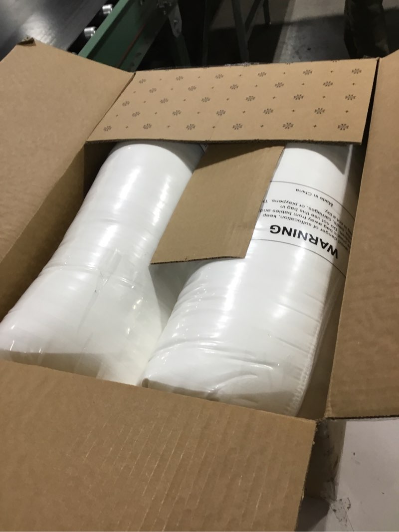 Condition photo showing Good Condition for Beckham Hotel Collection Bed Pillows Standard/Queen Size Set of 2 - Original Soft Down Alternative Pillow for Sleeping - Soft Support for Back, Stomach or Side Sleepers