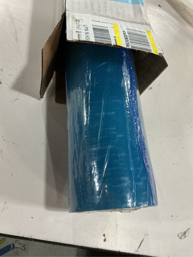 Condition photo showing New/Like New for tapemanblue carpet protection film 24" x 200' roll, self adhesive plastic carpet protector film with clean removal & easy unwind, durable protection tape to shield your surface from dirt and spills 24" x 200' (1 roll)