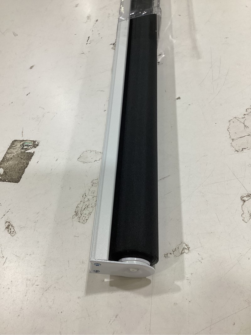 Condition photo showing Good Condition for shademoon cordless blackout window roller shades, pull down spring system indoor blinds, room darkening waterproof uv blocking thermal insulated fabric for home office (black, width 38", height 72") black 38"w x 72"h