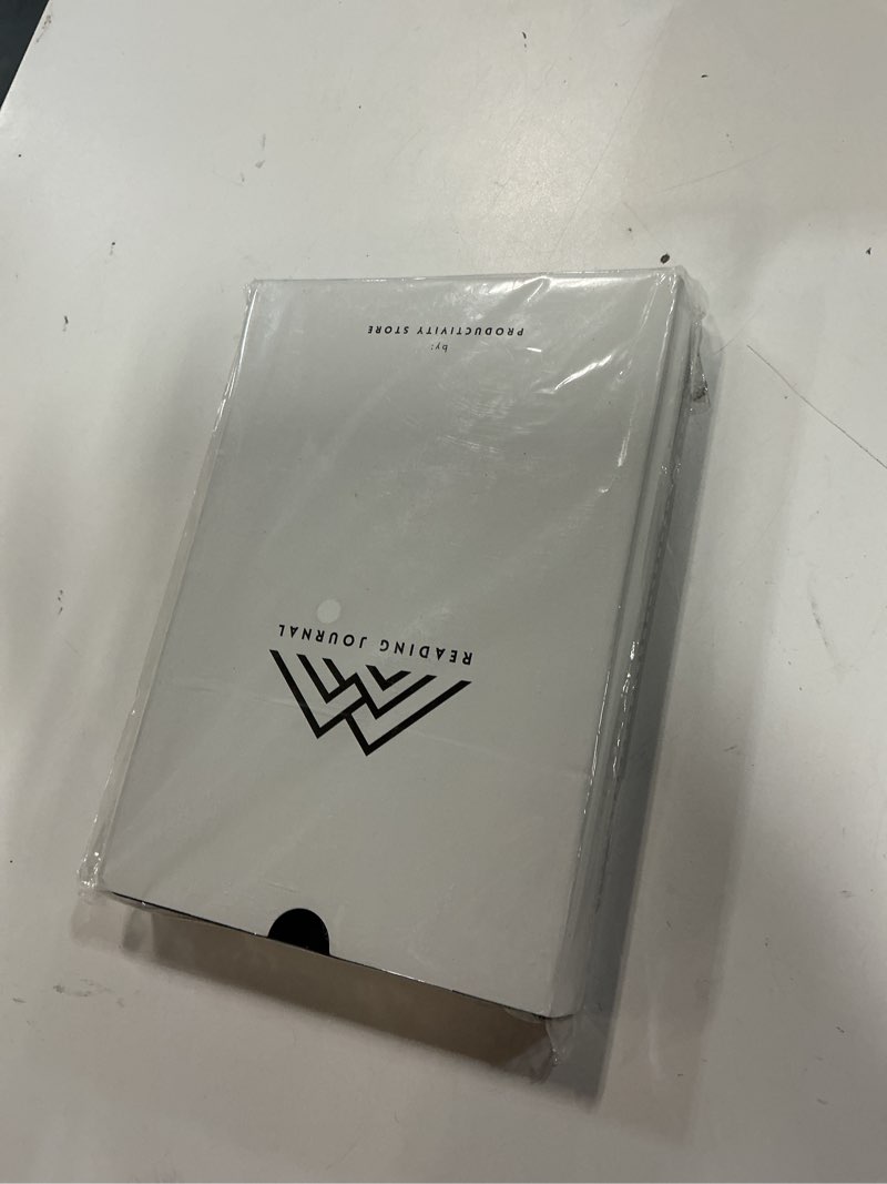 Condition photo showing New/Like New for PRODUCTIVITY STORE Reading Journal, Book Journal & Book Tracker - Best Gifts For Book Lovers & Gifts For Readers - 65 Book Reviews - A5, 5.8” x 8.3 - Black