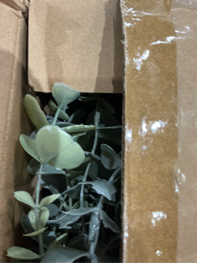 Condition photo showing Good Condition for alagirls 4 pack small fake plants, 10" artificial plants indoor eucalyptus/rosemary/succulents, small faux plants in pulp pot,for farmhouse decor, for bathroom bedroom kitchen office living room decor green-4pc
