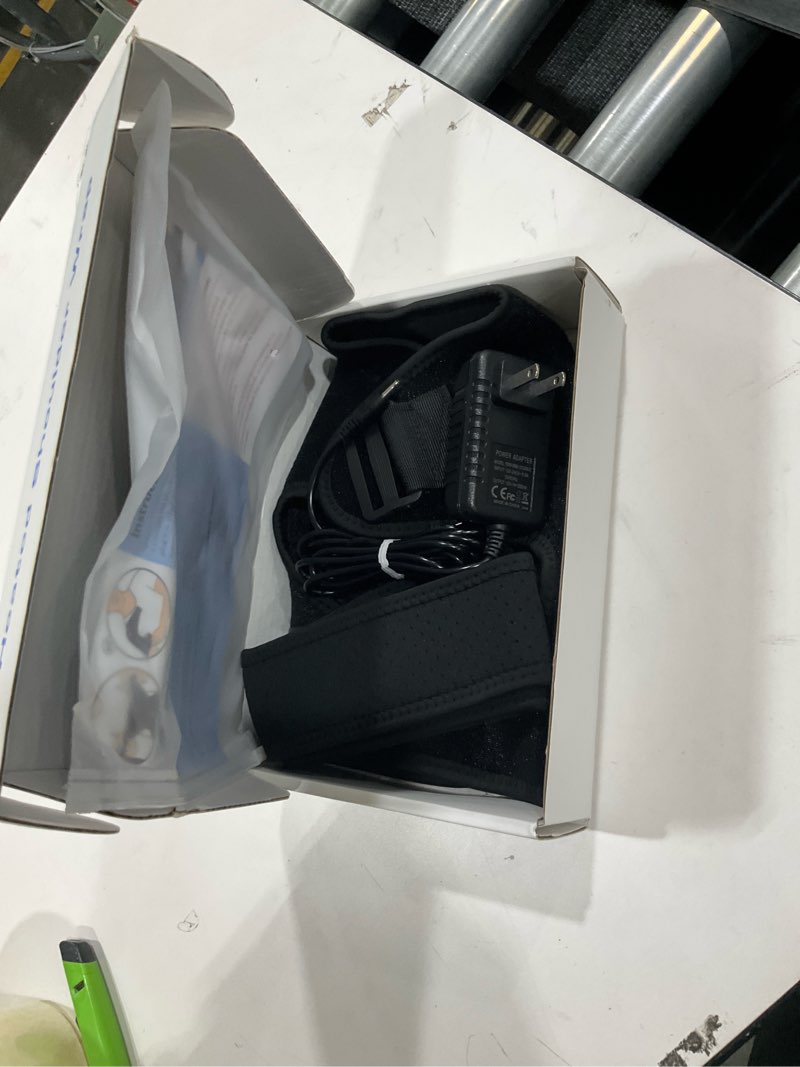 Condition photo showing As Is for Shoulder-Heating-Pad-Heated-Wrap - 3 Heat Levels Heating Pad for Shoulder Pain for Men Women Frozen Shoulder Pain Relief Black