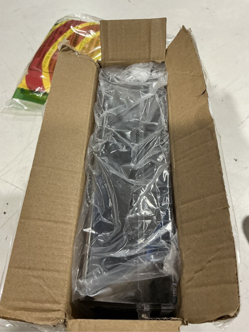 Condition photo showing Good Condition for gedreew large thermostat lock box cover with key, clear thermostat cover with lock compatible with honeywell home thermostat on wall, ac lock box cover with key fits thermostats 5"h x 6" w or smaller 1 pcs key lock