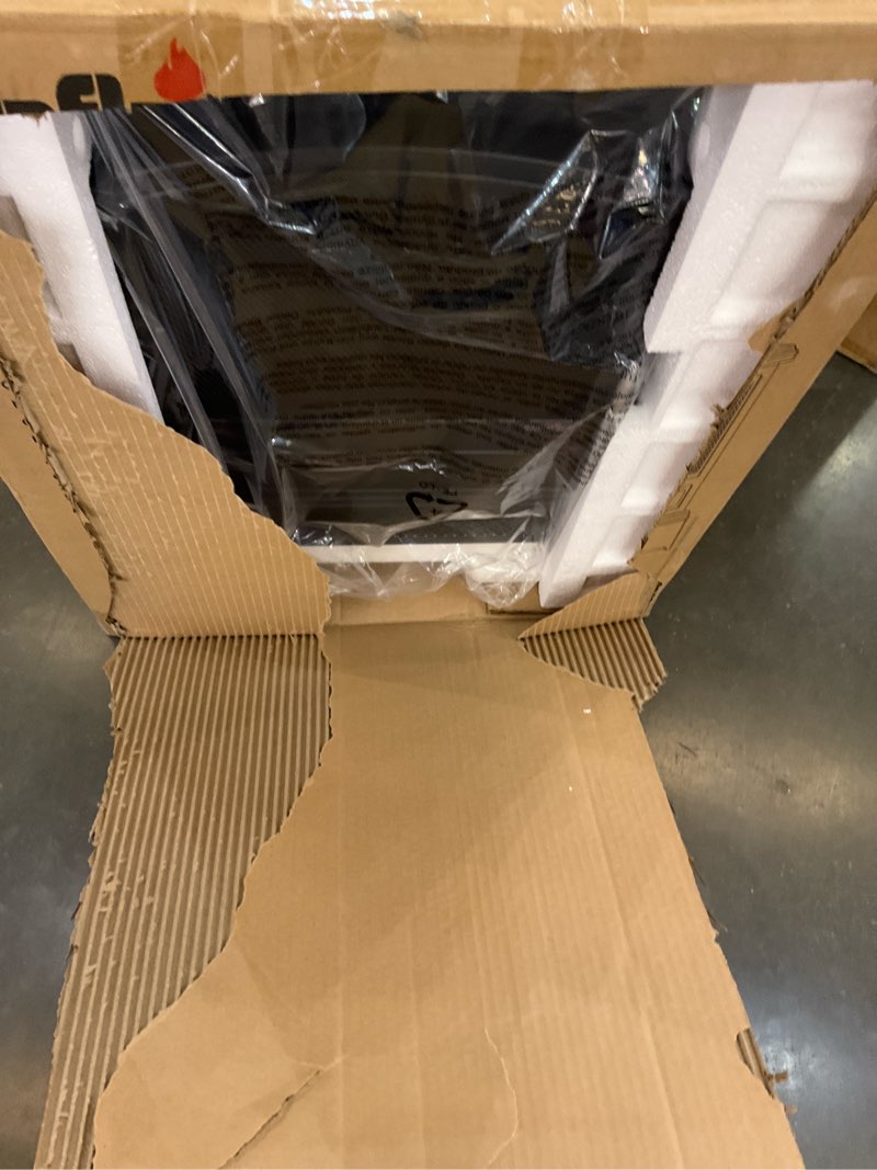 Condition photo showing New/Like New for Duraflame Electric Infrared 3D Freestanding Stove with Pedestal Base  Black