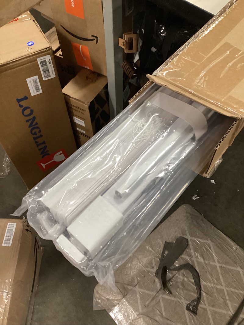 Condition photo showing Good Condition for LazBlinds No Tools No Drill 1" Vinyl Mini Blinds, Cordless Blinds for Windows, Light Filtering Horizontal Window Blinds & Shades, 35" W x 36" H, White Cordless-white 35" W x 36" H