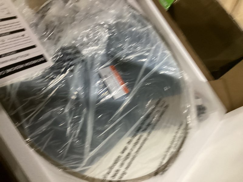 Condition photo showing Good Condition for TETOTE Gold Round Bathroom Medicine Cabinet with Mirror 24 x 24 Metal Framed Medicine Cabinet with Storage Adjustable Shelves Farmhouse Wall Mirror with Storage Surface Mounted 24"L x 24"W Gold