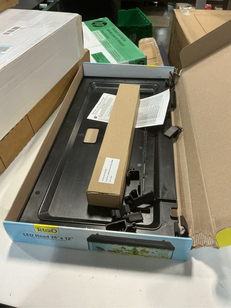 Condition photo showing Good Condition for Tetra LED Hood 24 Inches By 12 Inches, Low-Profile Aquarium Hood With Hidden Lighting