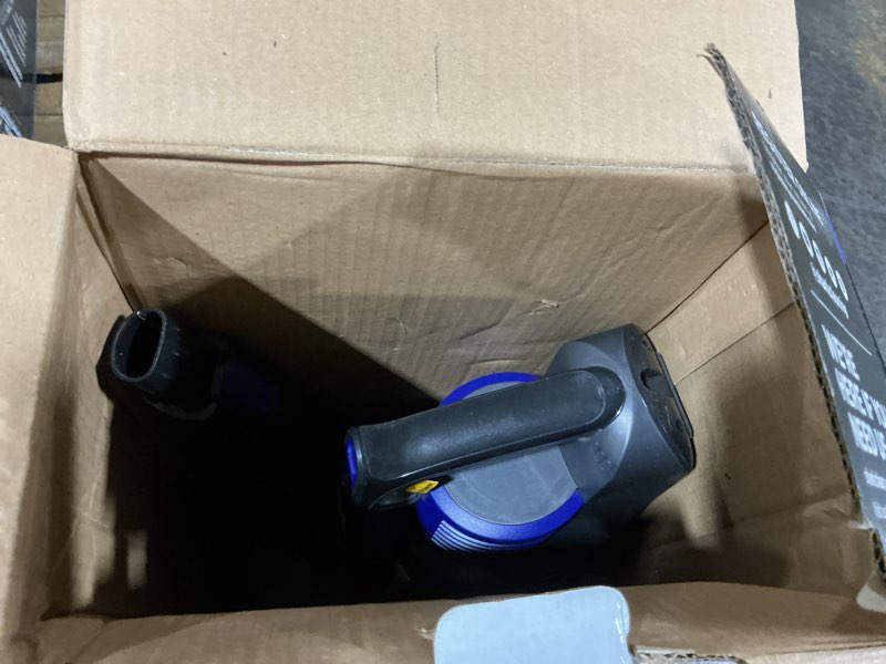 Condition photo showing As Is for Shark Upright Vacuum, Navigator Lift-Away Deluxe with Large Dust Cup Capacity, HEPA Filter, Swivel Steering, Upholstery Tool & Crevice Tool, Blue, NV360 Navigator (Navy)