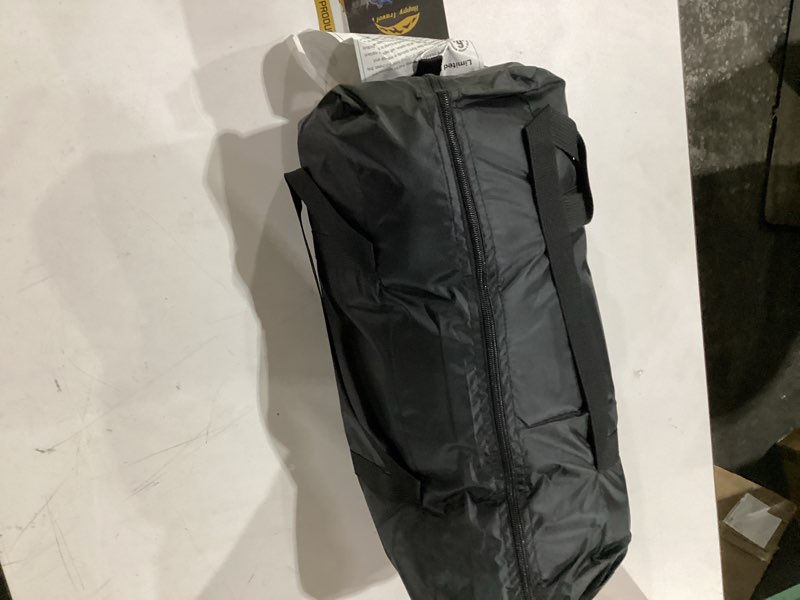Condition photo showing Good Condition for happy travel bike storage shed tent, waterproof portable bicycle cover with 30% more top storage space for 2/3/4/5 bikes,clips easy setup outdoor sheds shelter for motorcycle, garden tools, lawn mower std-s2 pro for 4 bikes-black