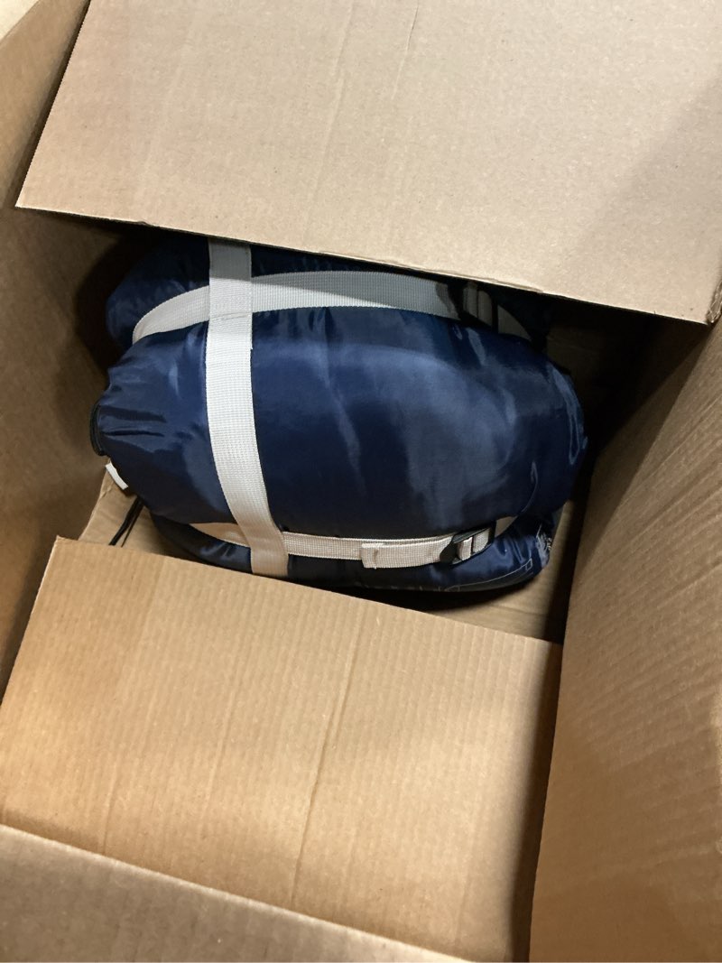 Condition photo showing Good Condition for naturehike sleeping bags for adults, 10? 30? mummy backpacking sleeping bag, 0 degree lightweight sleeping bag warm for camping, hiking blue-iso limit 30? medium
