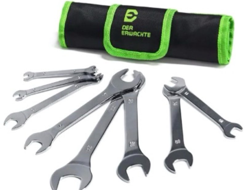 9-Piece Metric Offset Box Wrench Set