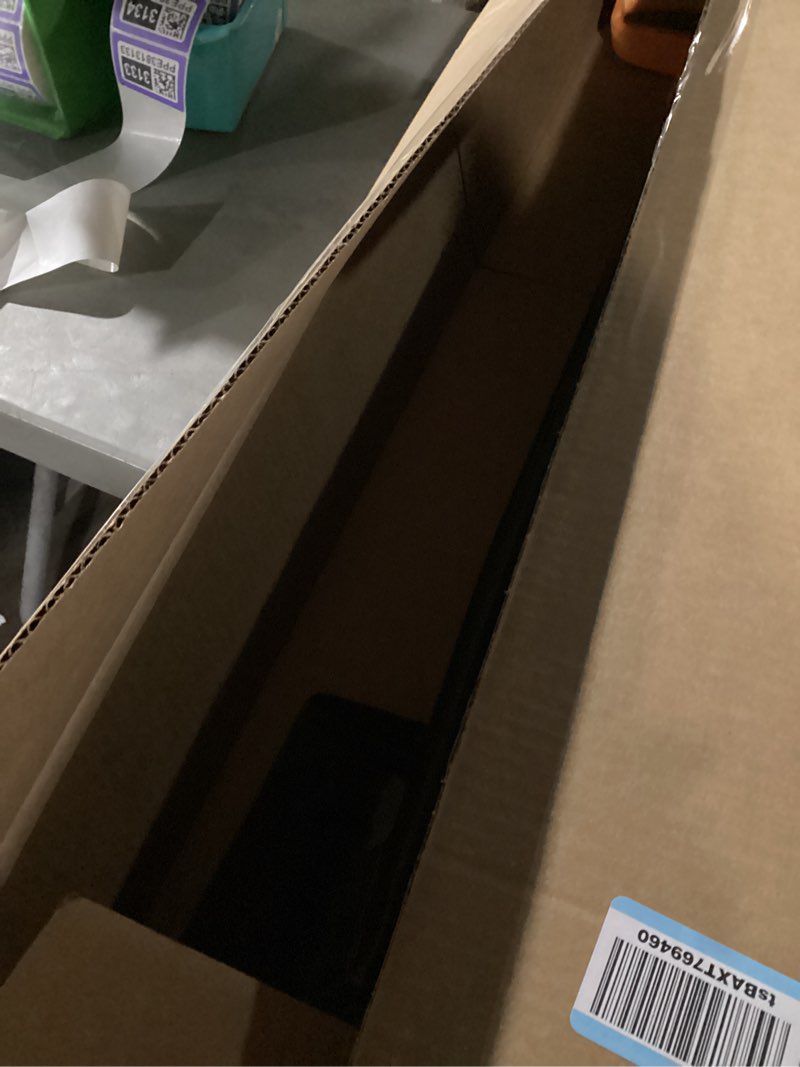 Condition photo showing As Is for Fiskars 46" Spade Garden Shovel, Steel Flat Spade with Ergonomic D-Handle, Sharp Blade Square Shovel for Lawn Edging, Digging, Heavy Duty Yard Tool, Easy Cuts in Grass and Turf