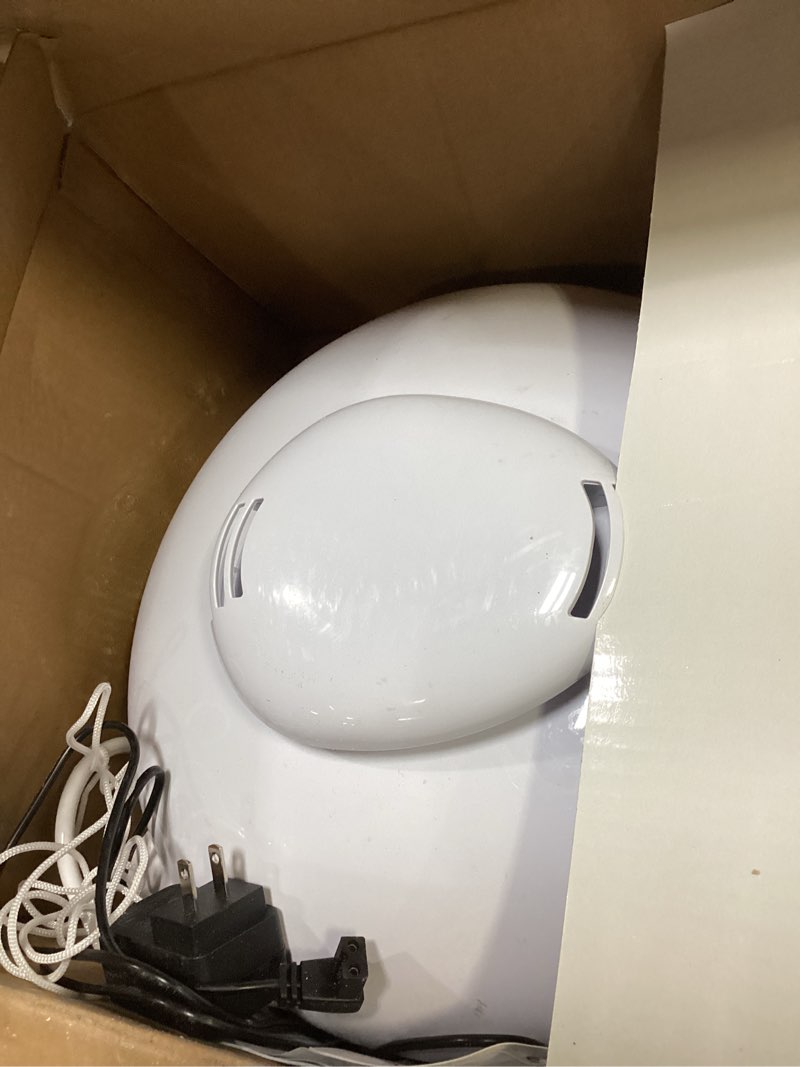 Condition photo showing As Is for [2026 new] aquvii k2 cordless robotic pool cleaner, 120 mins runtime pool vacuum, strong suction for above-ground & inground pool flat pool up to 860 sq.ft, auto-parking & lightweight white 5