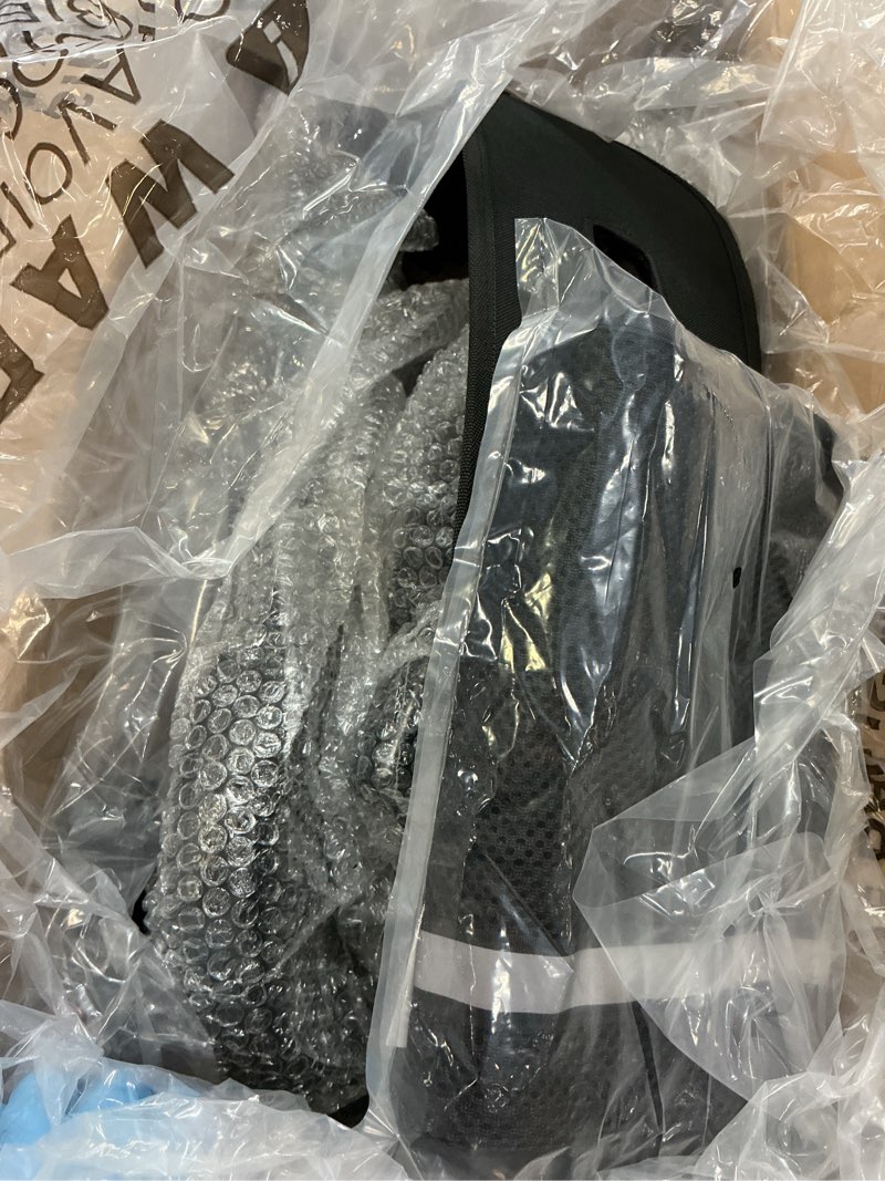 Condition photo showing Good Condition for Rollator Walker with Seat, Tall Walkers for Seniors, 12" Big Rubber Wheels All Terrain Rollator Walker with Backrest, Built-in Cable, Foldable and Dual Adjustable Height for 5.3-7ft, Black