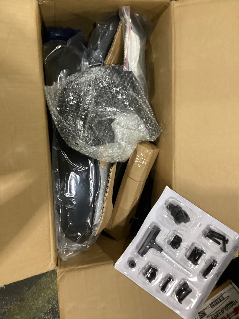 Condition photo showing New/Like New for home office desk chairs, ergonomic office chair with lumbar support & 3d headrest, computer desk chair with flip-up armrests, perfect for office or study, black/carbon fiber