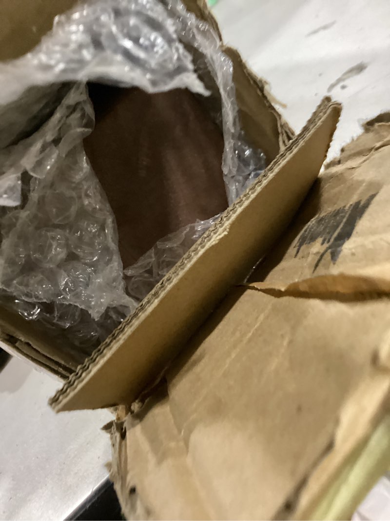 Condition photo showing Good Condition for Mumufy 36 Inch Wood Taper Candle Holders for Table Centerpiece Dark Brown Giant Wooden Birthday Party Candlestick Farmhouse Long Candle Holders Decorations for Wedding Anniversary Desktop Dark Brown