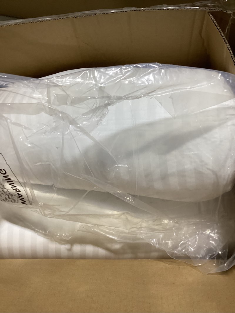 Condition photo showing New/Like New for Beckham Hotel Collection Bed Pillows Standard/Queen Size Set of 2 - Original Soft Down Alternative Pillow for Sleeping - Soft Support for Back, Stomach or Side Sleepers