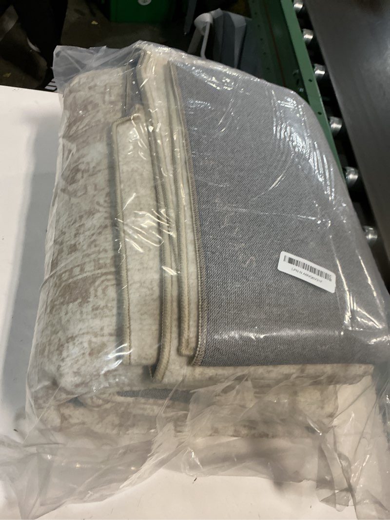 Condition photo showing Good Condition for 8x10 Area Rugs for Living Room: Large Washable Rug Vintage Moroccan Soft Non-Slip Rugs Stain Resista