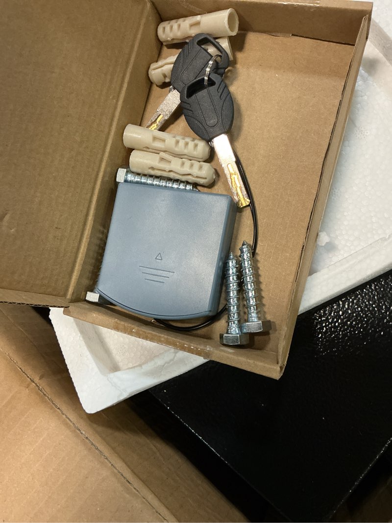 Condition photo showing Good Condition for Large Safe Box, 6.0 Cuft Safe with Fireproof Waterproof Bag, Electronic Keypad, Spare Keys, Smart Alert System and 3 Removable Shelves, Document Safes for Home, Money, Cash, Jewelry, Valuables