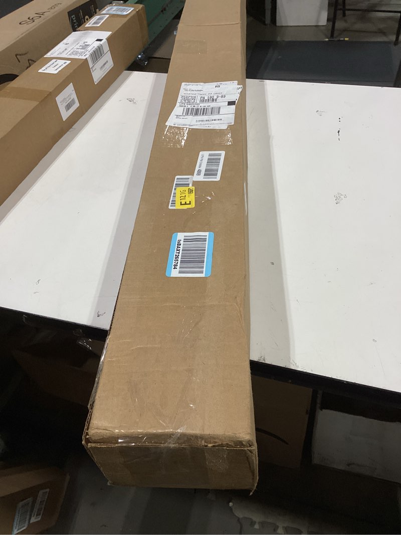 Condition photo showing New/Like New for pvc light blocking strips for window shades and blinds-blocks light along the sides of blackout blinds,side tracks for cordless blackout shades, light blocking strips for bedroom (white,58",4pcs) white-4pcs