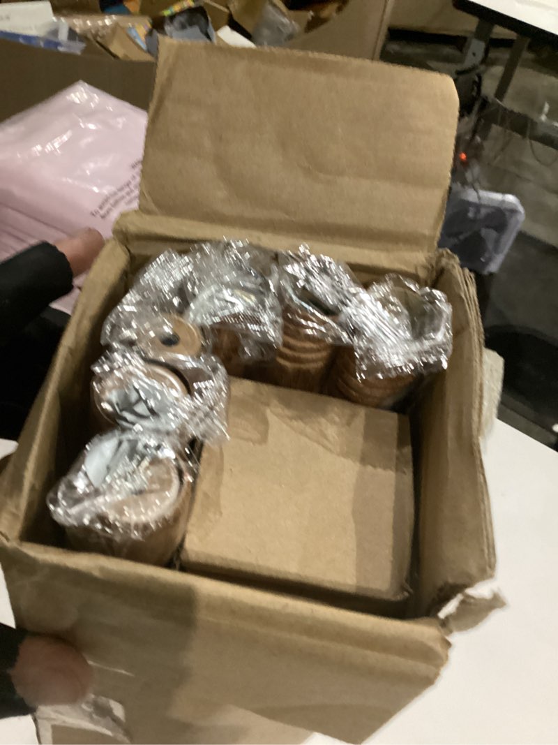 Condition photo showing Good Condition for 2 Pack Wood Curtain Rods for Windows 30 to 56 Inch, Boho Vintage Decorative 1 Inch Diameter Wooden Curtain Rod, Adjustable Heavy Duty Rustic Farmhouse Drapery Pole with Wood Grain Finials Wood 30''-60'' (2 Pack)