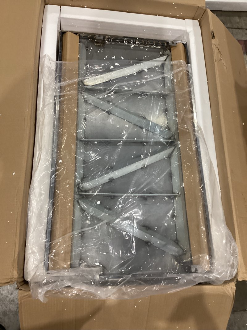 Condition photo showing As Is for stanbroil 36 inch stainless steel flat top gas grill griddle replacement for blackstone 4 burner gas grill cooking station, flat top griddle with new rear grease management system