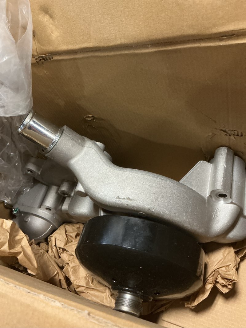 Condition photo showing Good Condition for a-premium water pump (w/ thermostat) compatible with chevy, gmc, & cadillac models, 4.8l 5.3l 6.0l - silverado, tahoe, suburban, sierra, yukon, h3 - replace# aw6009 45002 252-901