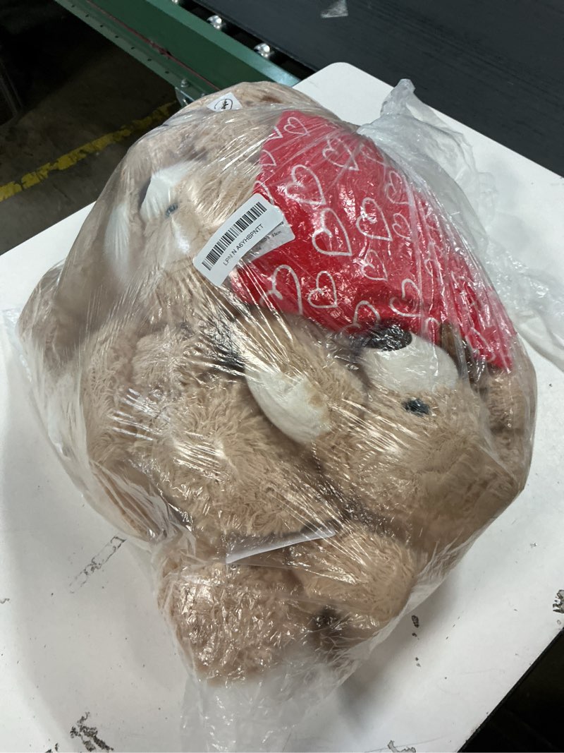 Condition photo showing Good Condition for MorisMos 14Pcs Teddy Bears Bulk Baby Shower, 14inch Cute Teddy Bear Stuffed Animal Plush, Small Stuffed Bears on Centerpiece Baby Shower, Kids Party Favors, Brown 14 Pcs Brown