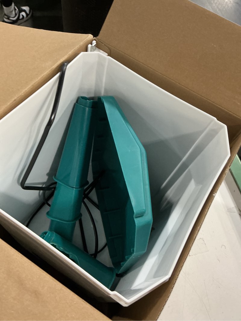 Condition photo showing As Is for Nexum 3-Gallon Heated Chicken Waterer – All-Season Poultry Drinker with 4 Nipples and Stand, Keeps Clean & Unfrozen, Easy-Fill, Low Maintenance for Chickens, Ducks & Quail (Blue, 12L) Blue 12L