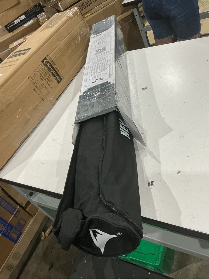 Condition photo showing Good Condition for newverest poker table top 70" x 30" - ideal poker topper for 6ft and 8ft folding tables (30" width), texas hold'em poker mat for home games casino nights | portable with zipper storage bag in gift box midnight black