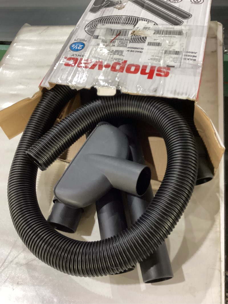 Condition photo showing New/Like New for Shop-Vac 8017800 Bulk Dry Pick Up Kit, 2-1/2 in. Diameter, Includes Hose, Nozzle and 2 Rigid Extensions, Black, (1-Pack)