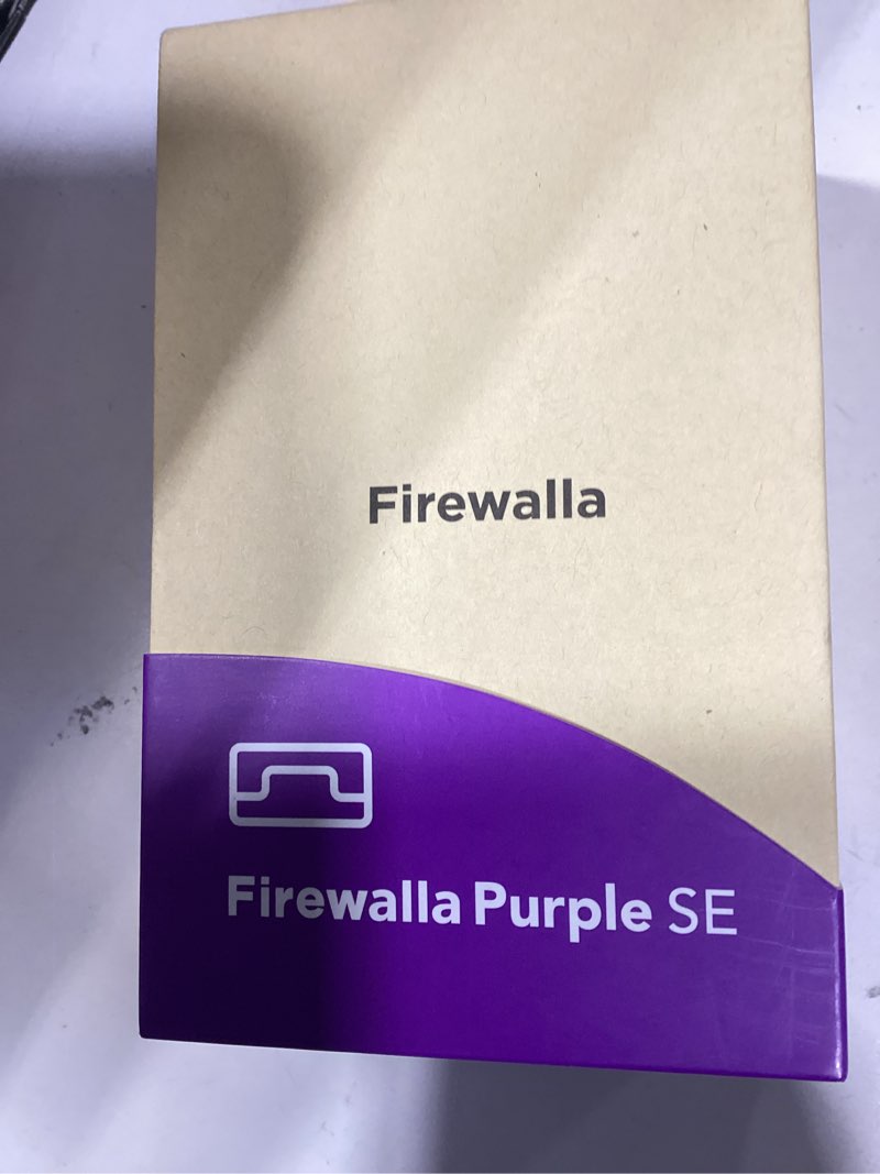 Condition photo showing New/Like New for firewalla: cyber security firewall for home & business, protect network from malware and hacking | smart parental control | block ads | vpn server and client | no monthly fee (purple se)