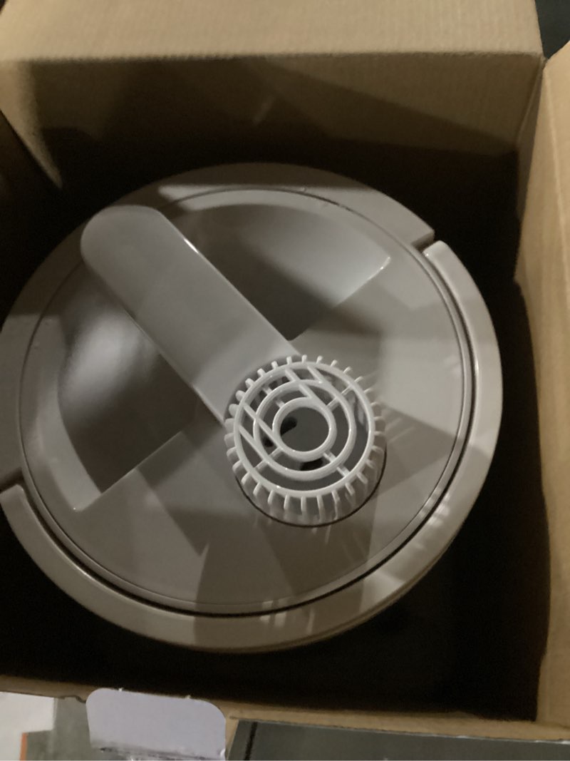 Condition photo showing As Is for 3L Stainless Steel Humidifier for Bedroom, Warm Mist Humidifiers Easy Clean, Steam Humidifier for Living Room, Whisper-Quiet and Filterless, with Sleep Mode and Timer, Auto-off Setting