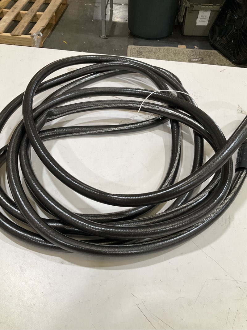 neverkink teknor apex 5/8-in x 25-ft heavy -duty kink free vinyl gray coiled hose