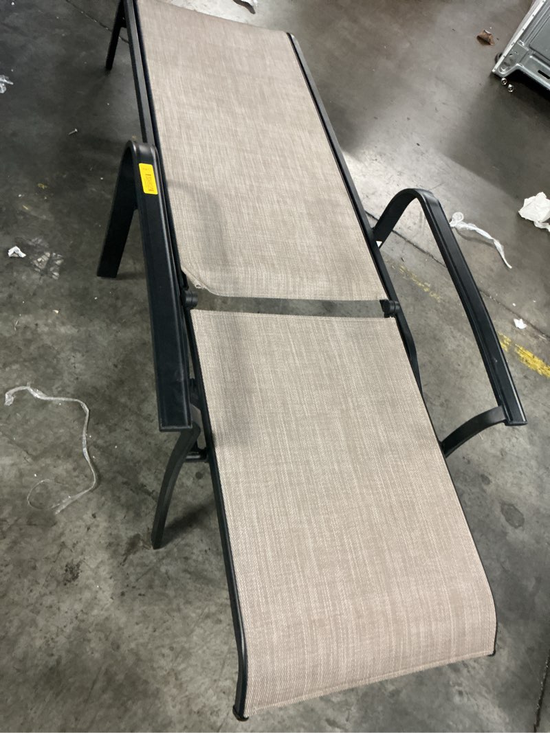 Condition photo showing As Is for style selections pelham bay chaise lounge collection