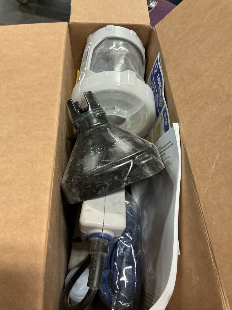 Condition photo showing As Is for graco truecoat 360 2000 psi plastic handheld paint sprayer