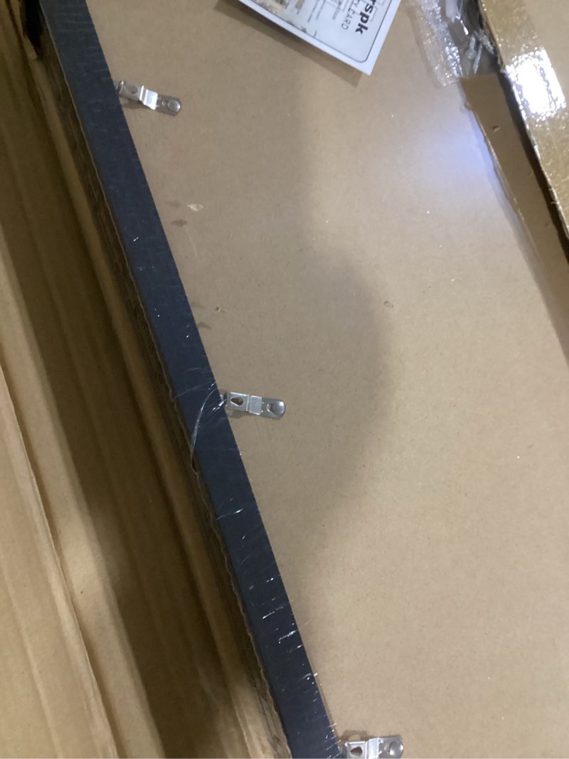 Condition photo showing Good Condition for 16x20 Poster Frame, Display Pictures 11X14 with Mat or 16x20 Without, Wall Hanging Frames, Black, 3 Pack Black 16X20